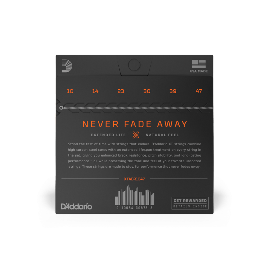 Струни для акустичної гітари D'Addario XTABR1047 DA-0006 фото