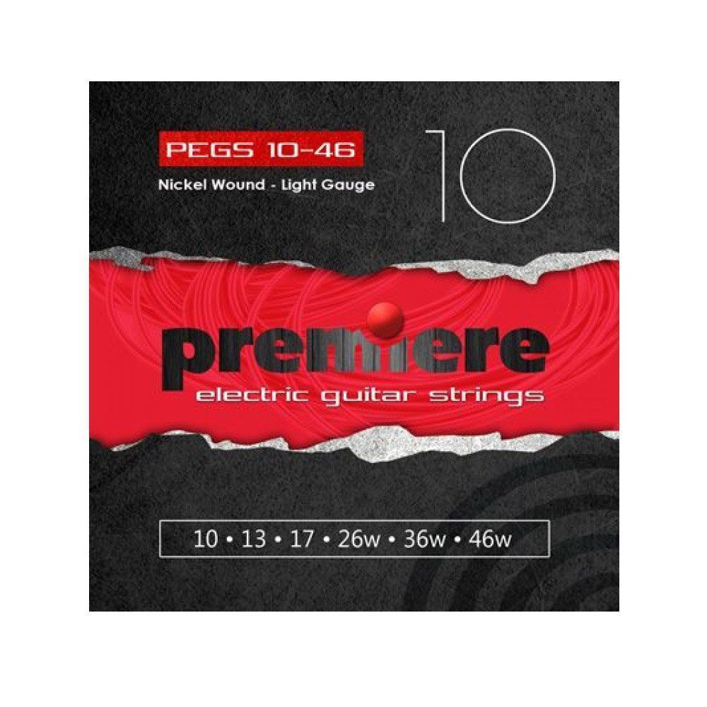 Струни для електрогітари Premiere Strings PEGS10 49 PS-0019 фото