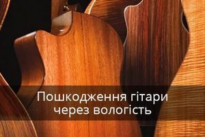 Повреждения гитары вызванные чрезмерной/недостаточной влажностью фото