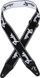 FENDER STRAP 2" WEIGHLESS RUNNING LOGO BLACK/WHITE Ремінь гітарний FE-0599 фото 2