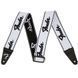 FENDER STRAP 2" WEIGHLESS RUNNING LOGO BLACK/WHITE Ремінь гітарний FE-0599 фото