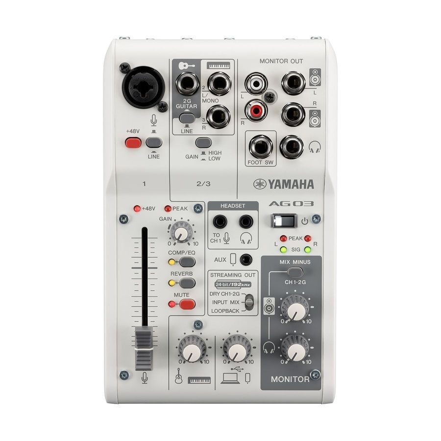 Аудио-интерфейс YAMAHA AG03MK2W YA-0314 фото