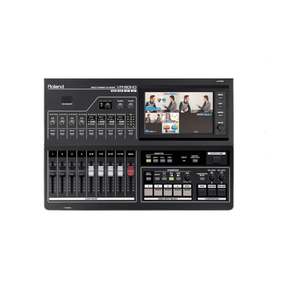 Аудіо-відео мікшер Roland VR50HD RO-1870 фото
