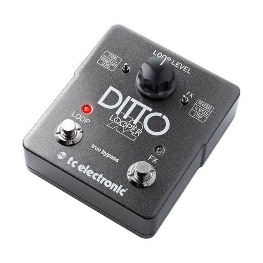 Педаль эффектов лупер TC Electronic Ditto X2 Looper TE-0028 фото