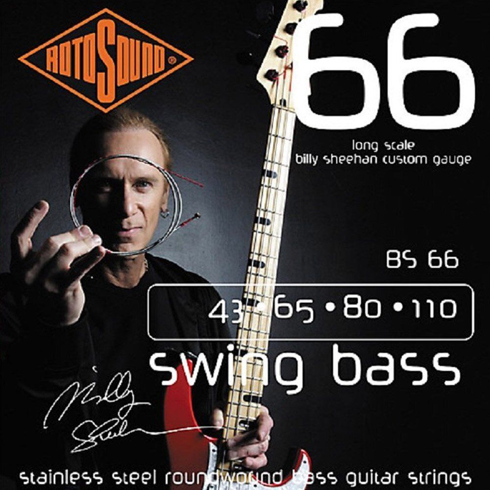 Струни для басгітари Rotosound BS66 RS-0025 фото