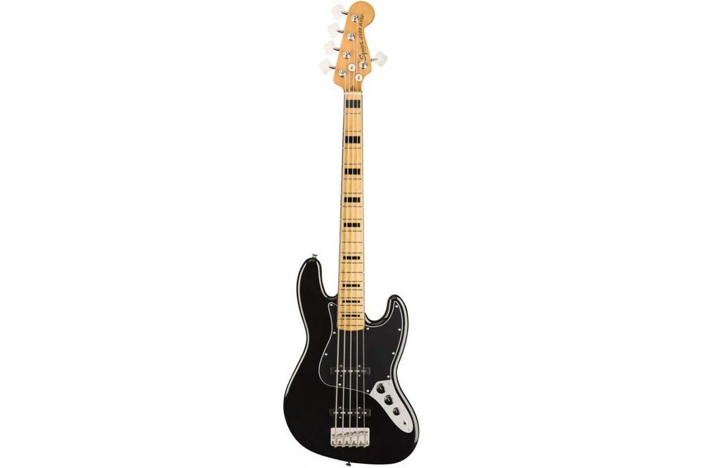SQUIER by FENDER CLASSIC VIBE '70s JAZZ BASS V MN BLACK Бас-гітара SQ-0131 фото