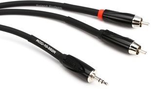 Кабель 2x RCA на стерео "Джек" 3,5 мм Roland RCC-10-352R (3 метра) RO-2211 фото