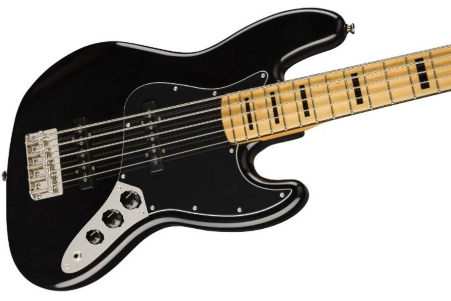 SQUIER by FENDER CLASSIC VIBE '70s JAZZ BASS V MN BLACK Бас-гитара SQ-0131 фото