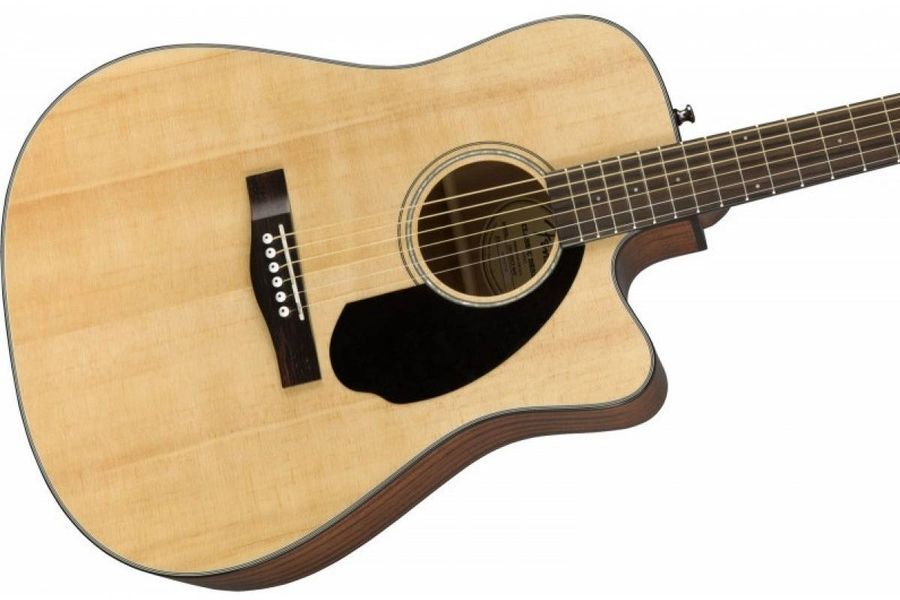 FENDER CD-60SCE WN NATURAL Гитара электроакустическая FE-0100 фото