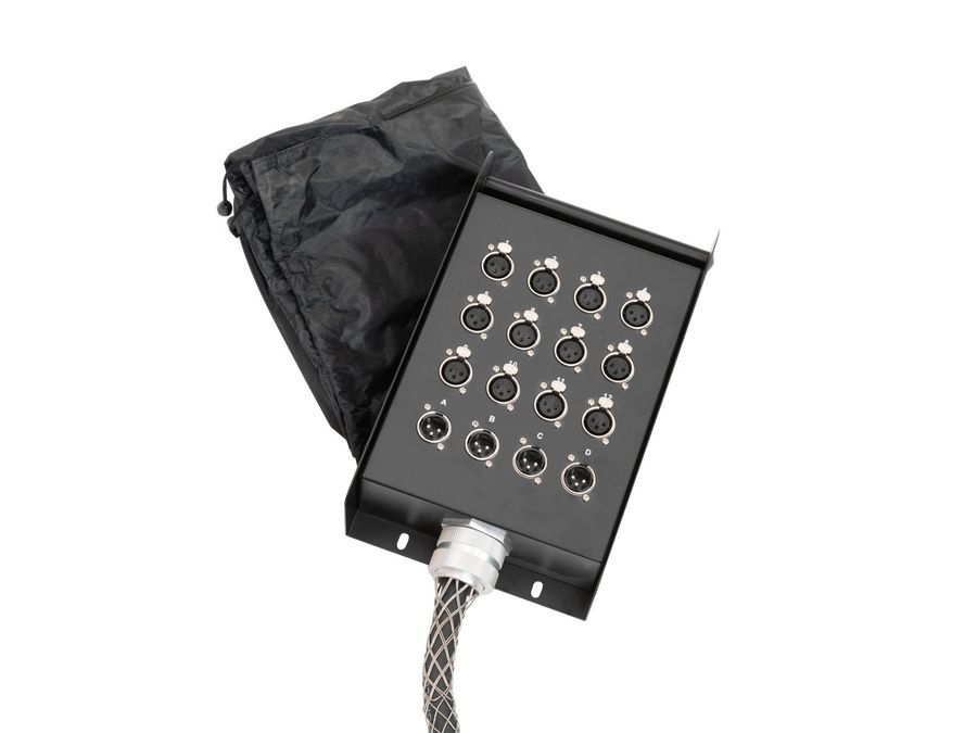 Мультикор зі стейджбоксом OMNITRONIC Multicore Stagebox 12/4 30m OM-0780 фото