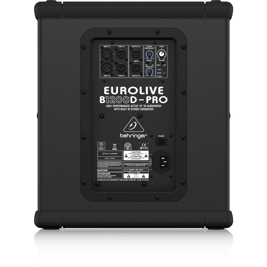 Активний сабвуфер Behringer Eurolive B1200D-Pro BE-0035 фото