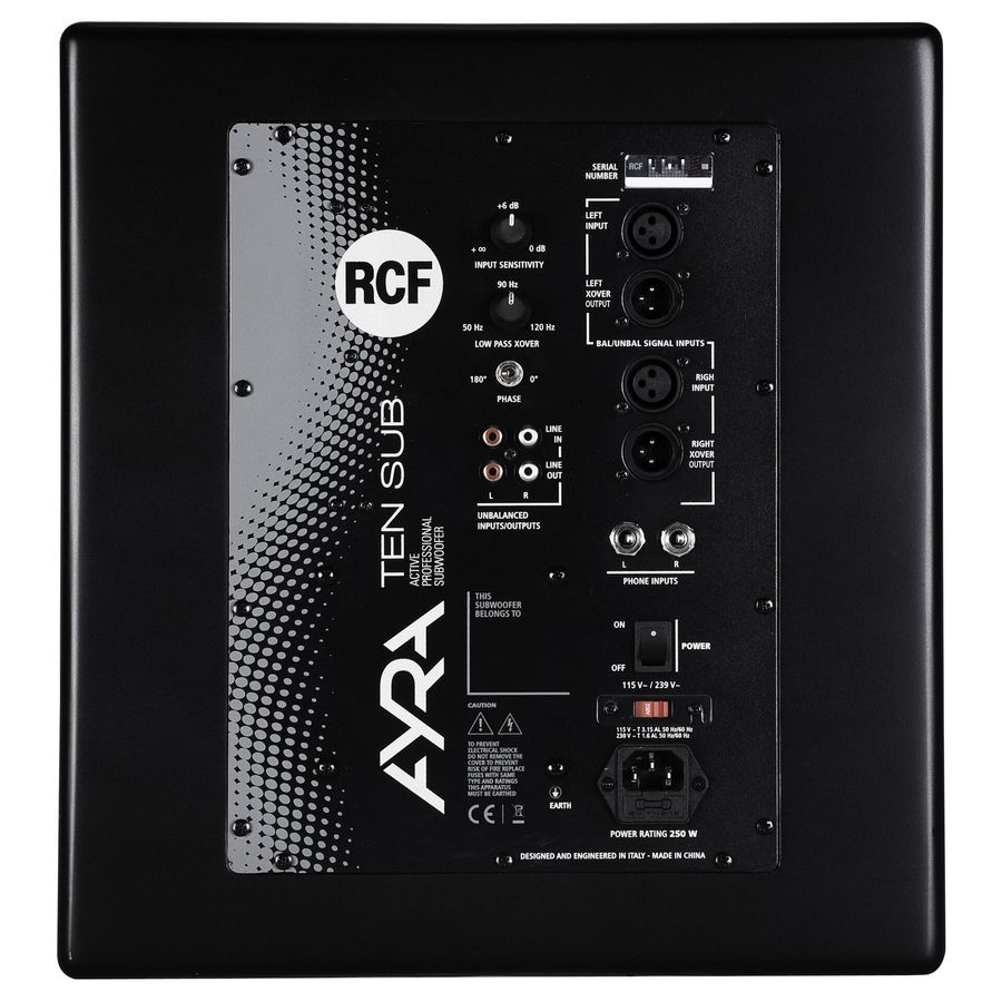 Студійний сабвуфер RCF Ayra 10 Sub RC-0296 фото