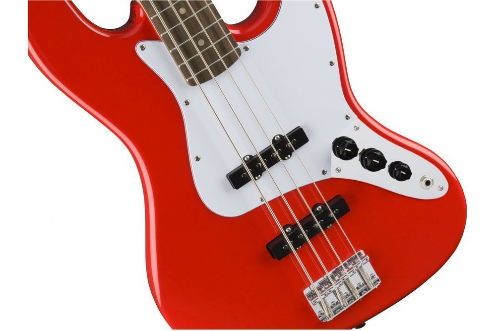 SQUIER by FENDER AFFINITY JAZZ BASS LRL RACE RED Бас-гітара SQ-0049 фото