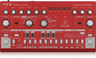 Аналоговый синтезатор Behringer TD-3-RD BE-0923 фото