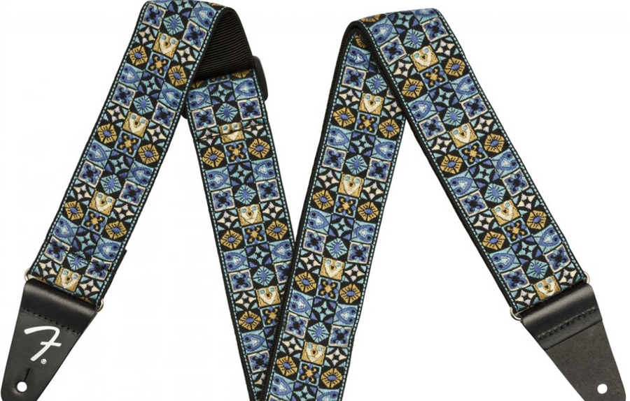 FENDER STRAP 2" FESTIVAL BLUE Ремінь гітарний FE-0579 фото