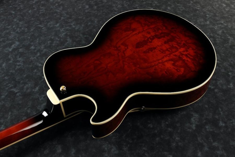 IBANEZ AG95QA-DBS Гітара напівакустична IB-0054 фото