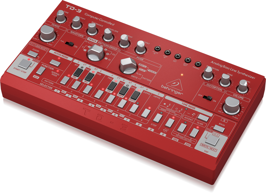 Аналоговый синтезатор Behringer TD-3-RD BE-0923 фото
