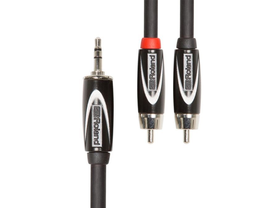 Кабель 2x RCA до стерео "Джек" 3,5 мм Roland RCC-5-352RV2 (1,5 метра) RO-2733 фото
