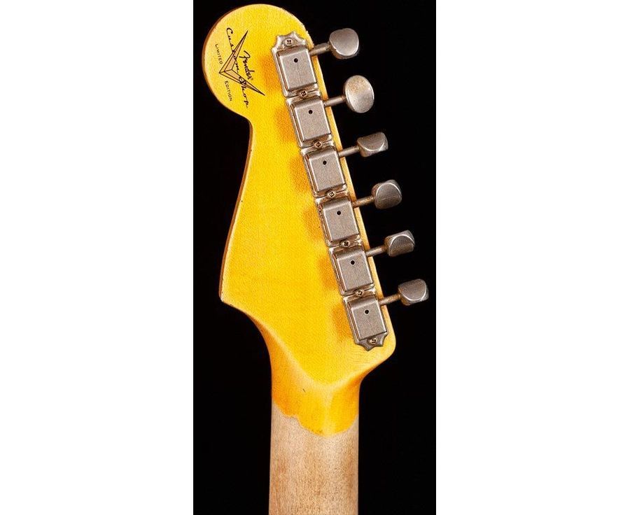 FENDER CUSTOM SHOP 1960 STRATOCASTER JOURNEYMAN RELIC FADED AGED SHERWOOD GREEN METALLIC Электрогитара FE-0293 фото