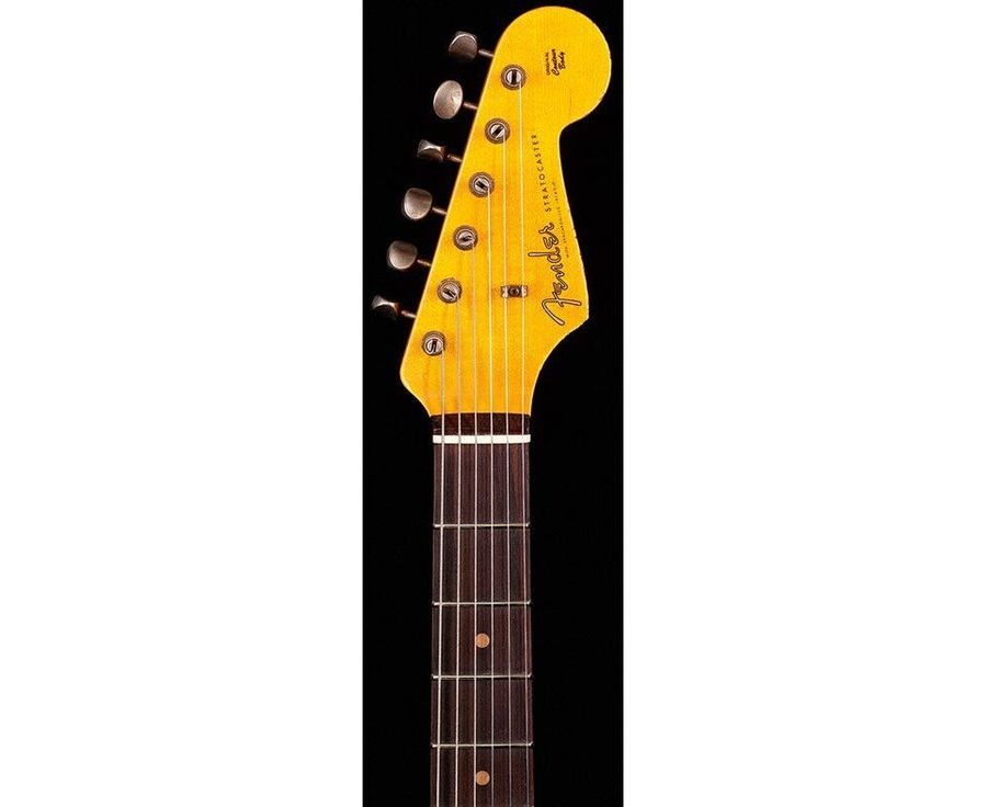 FENDER CUSTOM SHOP 1960 STRATOCASTER JOURNEYMAN RELIC FADED AGED SHERWOOD GREEN METALLIC Электрогитара FE-0293 фото