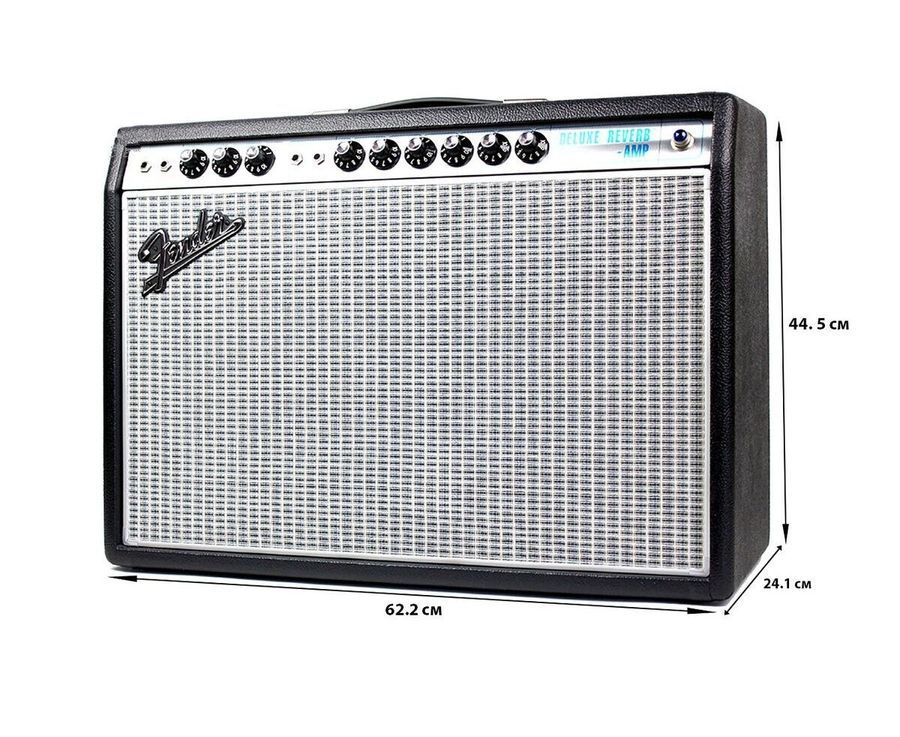 FENDER 68 CUSTOM DELUXE REVERB Гитарный комбоусилитель FE-0163 фото