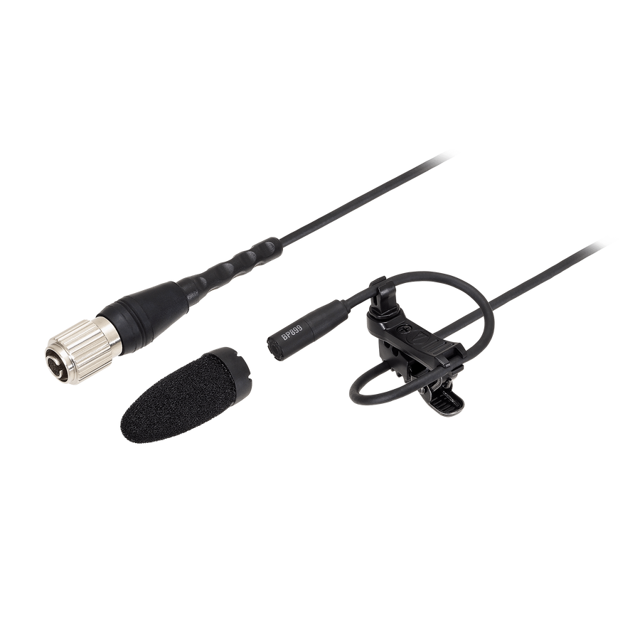 Сверхминиатюрный всенаправленный конденсаторный петличный микрофон Audio-Technica BP899cW AT-1027 фото