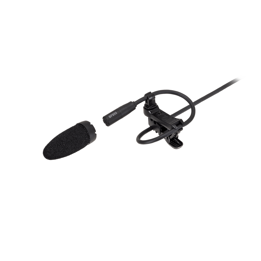 Сверхминиатюрный всенаправленный конденсаторный петличный микрофон Audio-Technica BP899cW AT-1027 фото