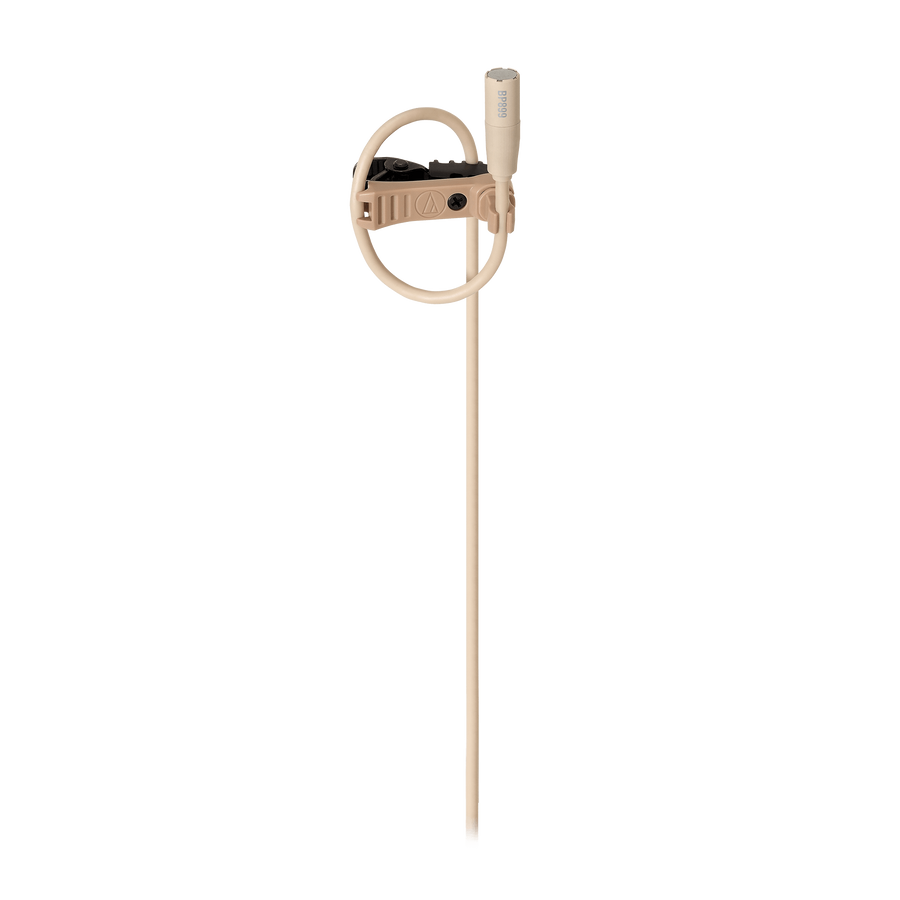 Сверхминиатюрный всенаправленный конденсаторный петличный микрофон Audio-Technica BP899cW AT-1027 фото