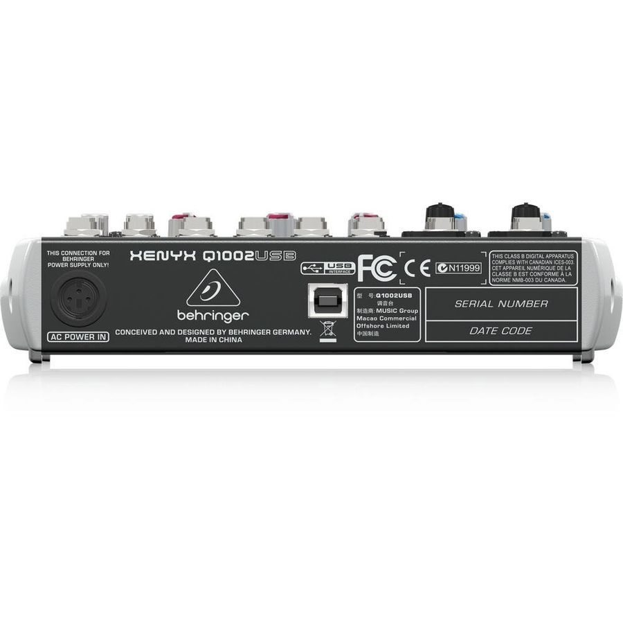 Аналоговий мікшер Behringer Xenyx Q1002USB BE-0724 фото