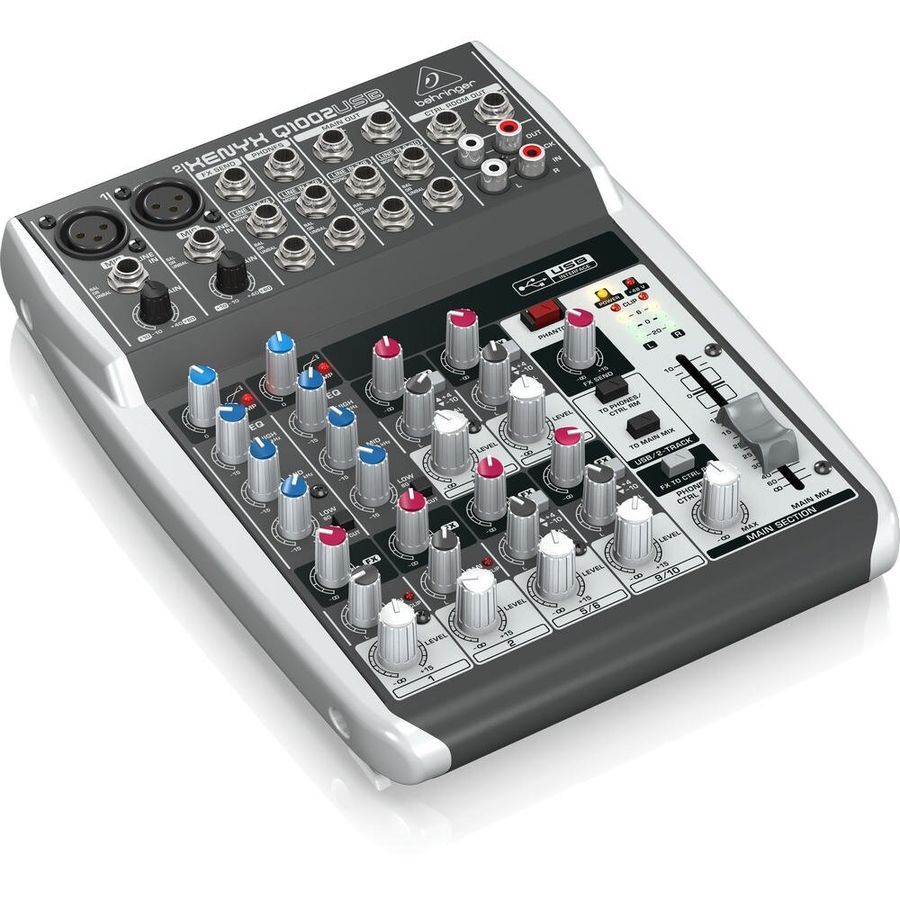 Аналоговий мікшер Behringer Xenyx Q1002USB BE-0724 фото