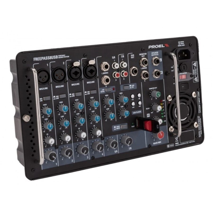 Звукова система Proel Freepass8USB PR-5676 фото