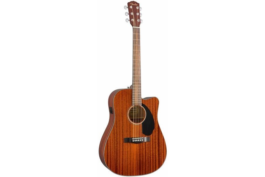 FENDER CD-60SCE DREADNOUGHT MAHOGANY WN Гитара электроакустическая FE-0063 фото