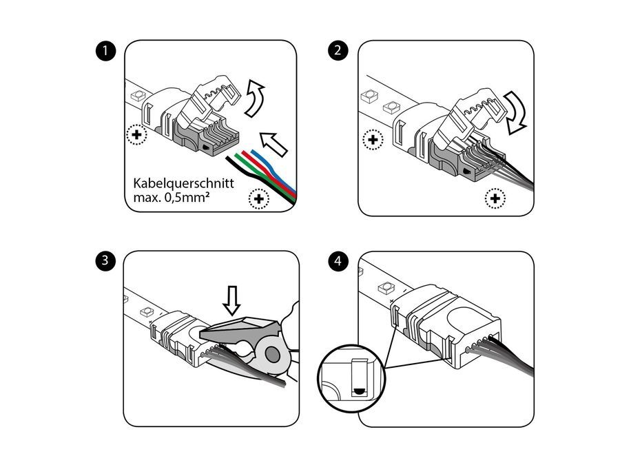 EUROLITE LED Strip Power Contact 2Pin 8mm EL-1091 фото