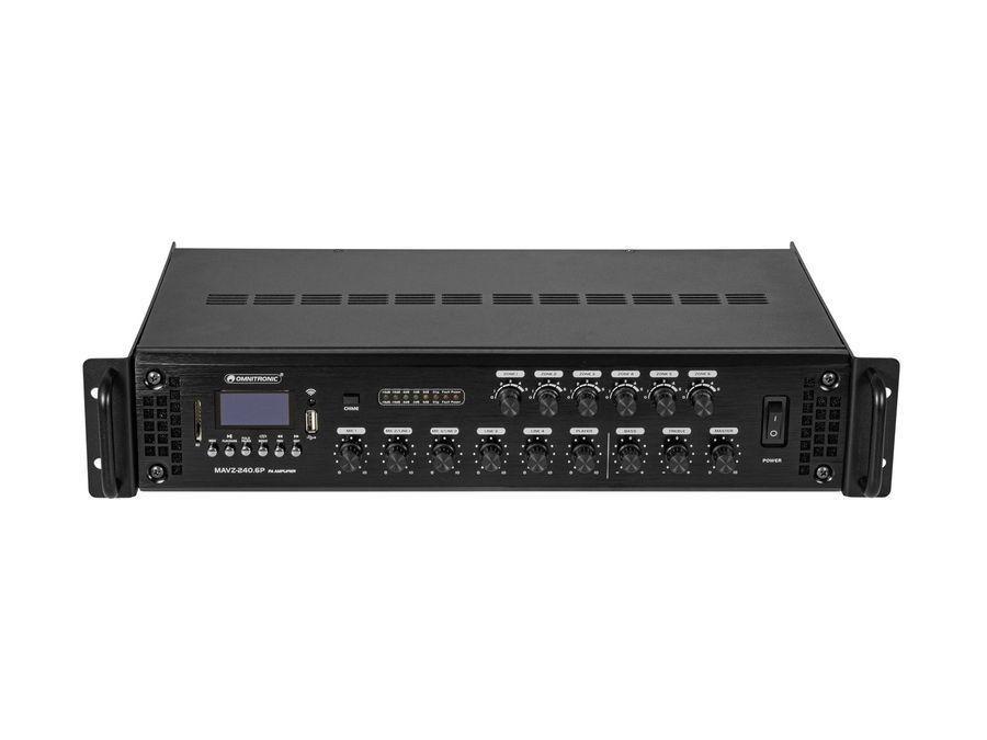 Трансляционный усилитель Omnitronic MAVZ2406P OM-1147 фото