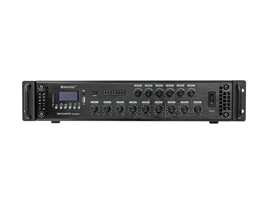 Трансляционный усилитель Omnitronic MAVZ2406P OM-1147 фото