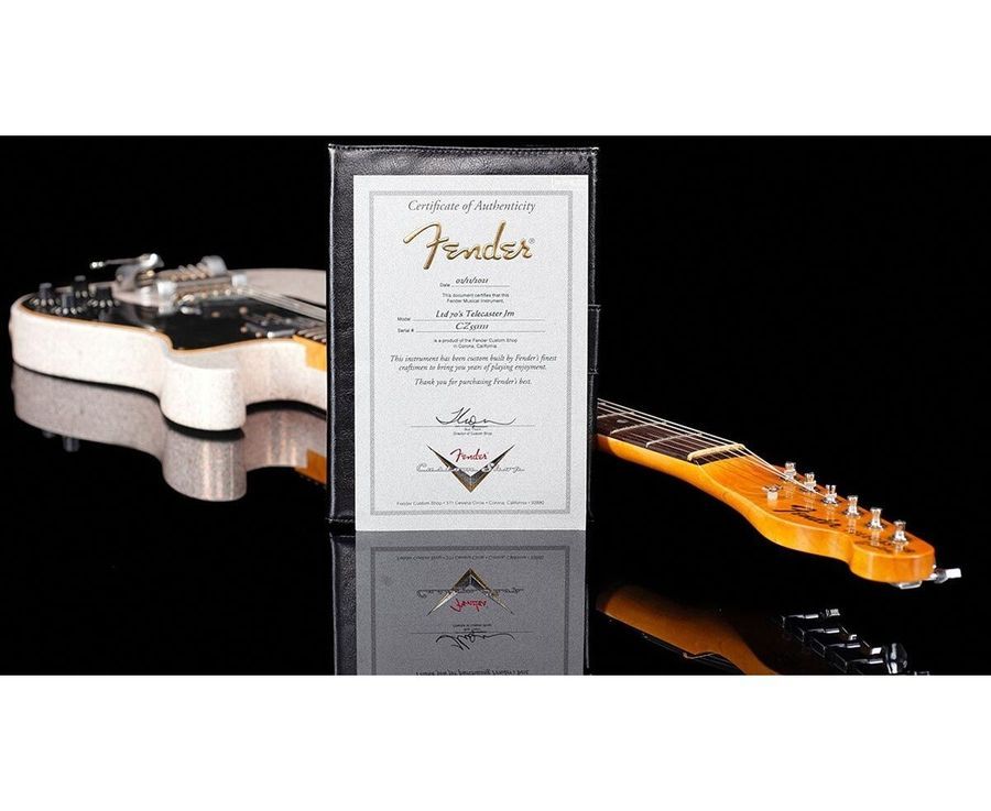 FENDER CUSTOM SHOP 70S TELECASTER CUSTOM JOURNEYMAN RELIC AUTUMN SHIMMER Електрогітара FE-0299 фото