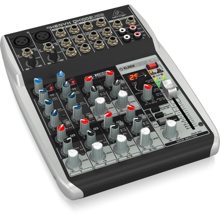 Активный микшерный пульт Behringer XENYX QX1002USB BE-0730 фото