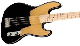 SQUIER by FENDER PARANORMAL JAZZ BASS '54 MN BLACK Бас-гитара SQ-0184 фото