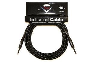 Кабель инструментальный Fender Custom Shop Cable 15 Black Tweed FE-0044 фото