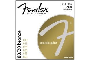 Струны для акустических гитар Fender 70M FE-0029 фото