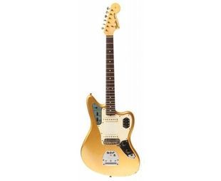 FENDER CUSTOM SHOP LIMITED EDITION 1963 JAGUAR JOURNEYMAN RELIC AGED AZTEC GOLD Електрогітара FE-0311 фото