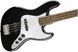 SQUIER by FENDER AFFINITY JAZZ BASS LRL BLACK Бас-гітара SQ-0001 фото 4