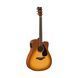 Электроакустическая гитара YAMAHA FGX800 C SAND BURST YA-0452 фото