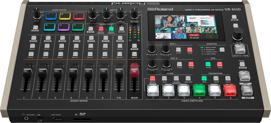 Аудио-видео микшер Roland VR-6HD RO-2926 фото