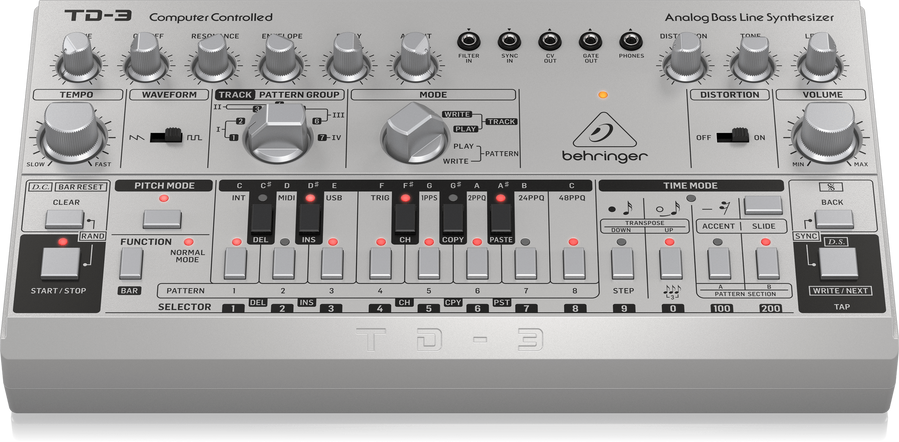 Аналоговый синтезатор Behringer TD-3-SR BE-0911 фото