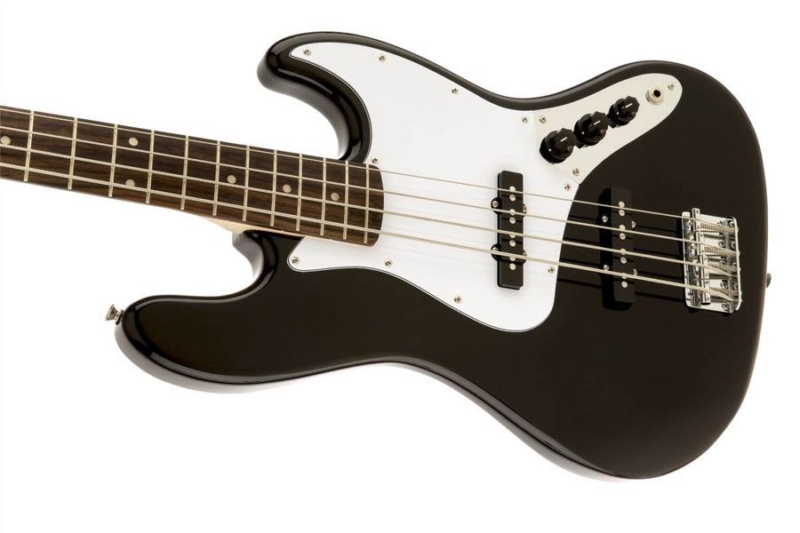 SQUIER by FENDER AFFINITY JAZZ BASS LRL BLACK Бас-гітара SQ-0001 фото