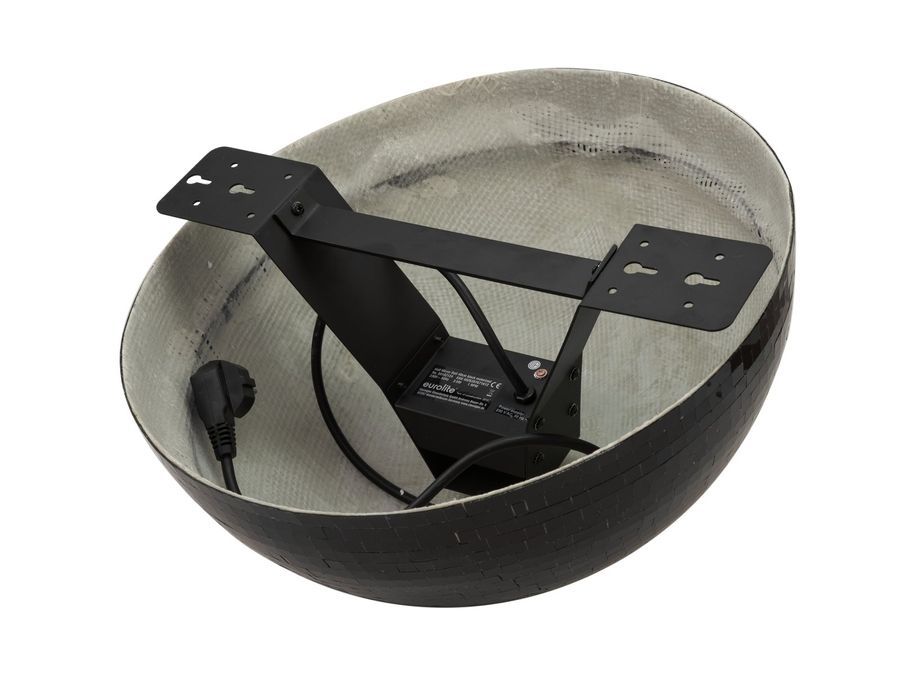 EUROLITE Half Mirror Ball 40cm black motorized EL-0644 фото