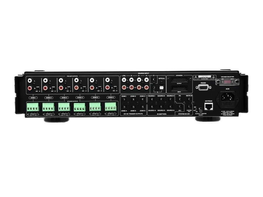 6-зонный аудиоусилитель OMNITRONIC MCS-1250 MK2 6-Zone PA Amplifier OM-1142 фото