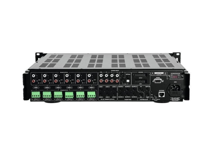 6-зонный аудиоусилитель OMNITRONIC MCS-1250 MK2 6-Zone PA Amplifier OM-1142 фото