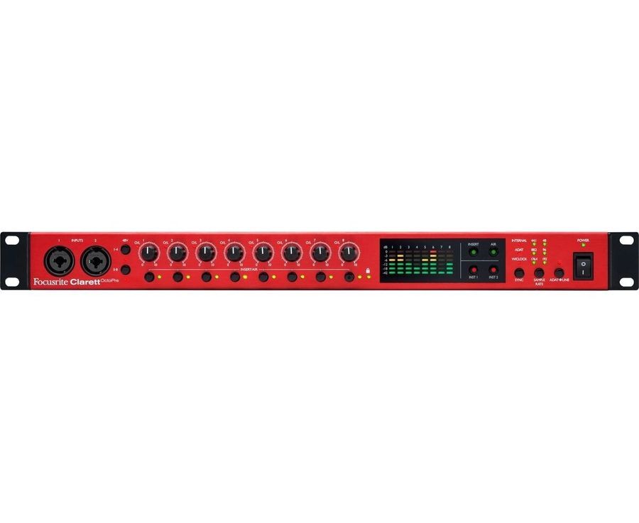 FOCUSRITE Clarett OctoPre Предусилитель микрофонный FR-0018 фото